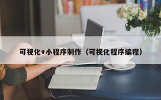 鹿邑可视化+小程序制作（可视化程序编程）